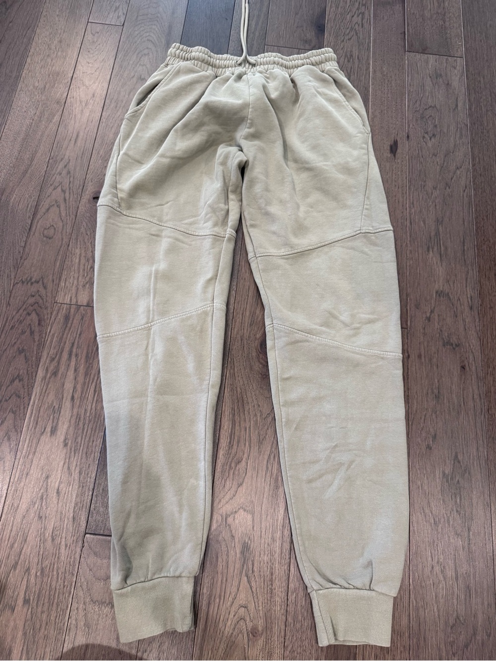 American Tall Drawstring Jogger sweatpants  in brown/gray color